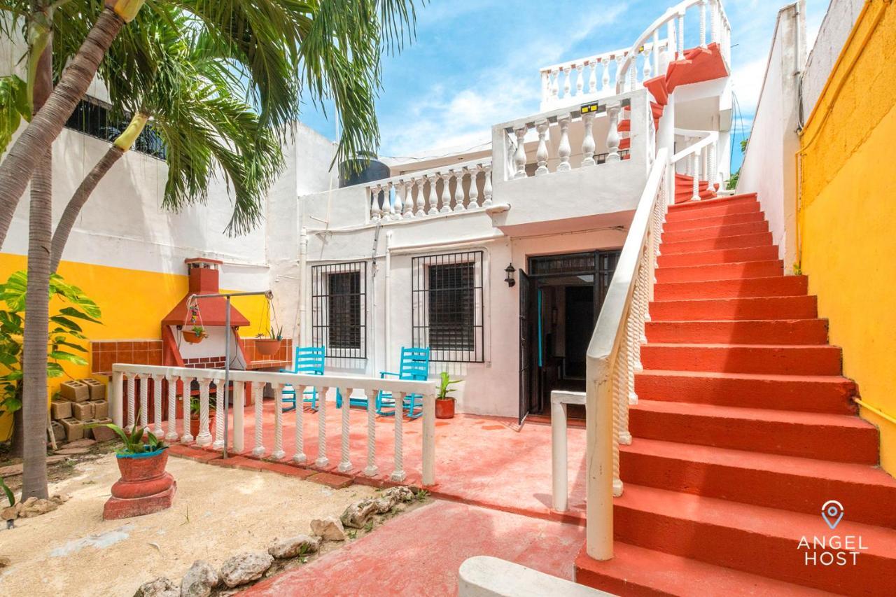 Malecon Beach House In Progreso 1 Block From Beach Esterno foto